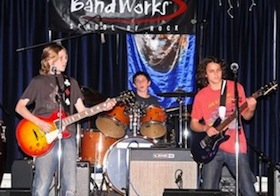 A band at a recent Bandworks camp Bandworks