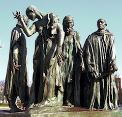 Rodin's <em>Burghers of Calais</em> Rodin's <em>Burghers of Calais</em>