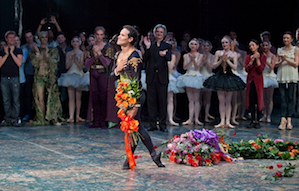 Carreno taking his farewell ABT curtain call at the Metropolitan Opera House Carreno Ballet San Jose