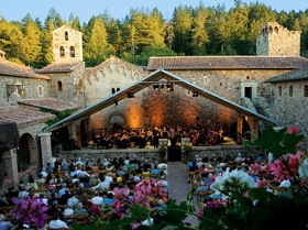 Concert at Castello Amoroso<br>Photo by Vi Bottaro