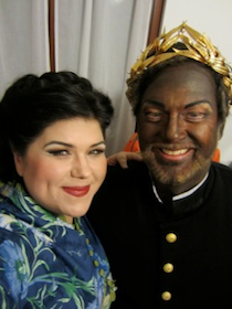 With Greg Kunde (as Otello) on opening night of <em>Otello</em> at La Fenice in Venice Greg Kunde as Otello and I on opening night of Otello at La Fenice in Venice