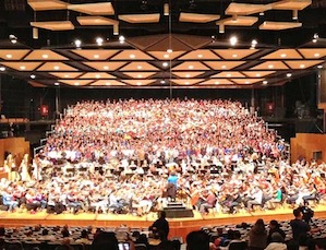 Chorus rehearsal in Caracas <br> Photo by Daniel J. Wakin Chorus rehearsal in Caracas Photo by Daniel J. Wakin