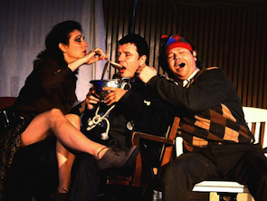 Valentina Osinski (left), Eugene Brancoveanu and Christopher Bengochea