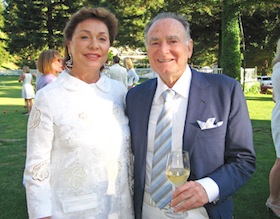 Maria Manetti Farrow and Jan I. Shrem<br>Photo by Catherine Bigelow