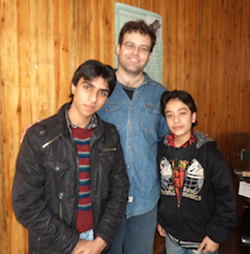 Kimball Gallagher with Students Elham and Milad at the Afghanistan National Institute of Music in Kabul Kimball Gallagher With Students Elham and Milad at the Afghanistan National Institute of Music in Kabul, Afghanistan
