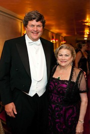 Opera benefactors John A. and Cynthia Fry Gunn