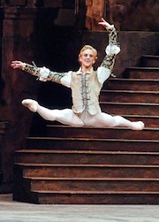David Hallberg as Romeo with American Ballet Theatre<br>Photo by Gene Schiavone David Hallberg as Romeo with American Ballet Theatre Photo by Gene Schiavone
