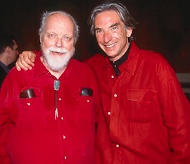 At the first Mavericks in 2000: Lou Harrison and MTT Mavericks in 2000