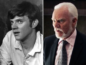 Malcolm McDowell then and now — he will play Prospero with the L.A. Philharmonic