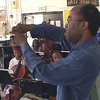 Michael Morgan sparks interest in young musicians Michael Morgan