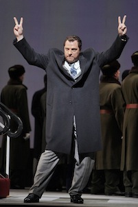 Brian Mulligan as Nixon<em>Photo by Cory Weaver Brian Mulligan