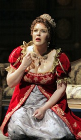 Pieczonka as Tosca<br>Photo by Cory Weaver