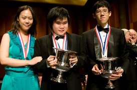 Van Cliburn's top three: Yeol Eum Son, Nobuyuki Tsujii, and Haochen Zhang