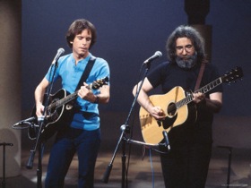 Back in the day: Weir with Jerry Garcia