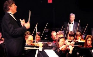 Peter Jaffe conducting the Stockton Symphony in <em>Uzu and Muzu</em> Peter Jaffe Stockton Symphony