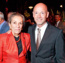 Diane Disney Miller and Graham Leggat Diane Disney Miller and Graham Leggat