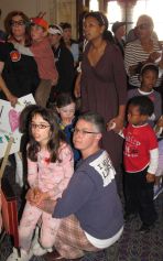 Children waiting to testify Children waiting to testify
