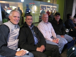 Peter, Dave, Pete and Wes<br/>Photos by Eric Freeman Peter, Dave, Pete and Wes at SF Opera in AT&T Park