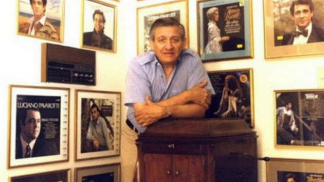 Robert Cahen at an exhibit of his photos (Photo by Neil Kurtzman)